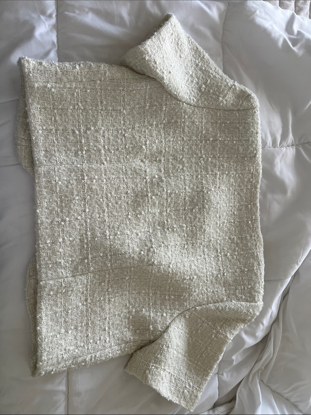 NWT • Abercrombie & Fitch • Short Sleeve Tweed Lady Jacket - Picture 5 of 5